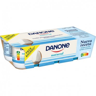 Iogurt natural, 8 unitats de 125 g. Danone