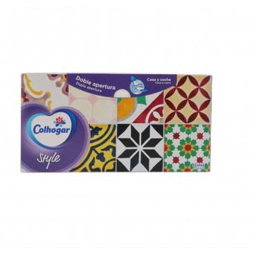 Mouchoirs blancs, 66 unités. Colhogar