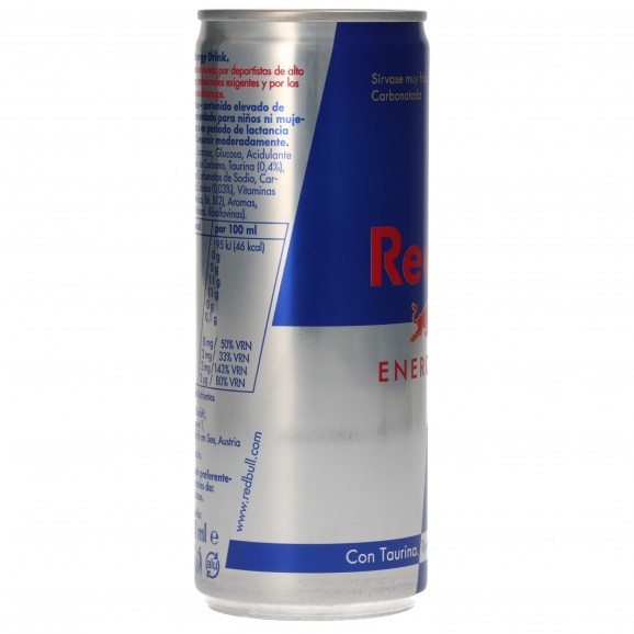 Refresc energètic, 25 cl. Red Bull