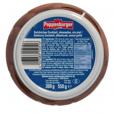 POPPENBURGUER SALSITXES COCKTAIL 300GR