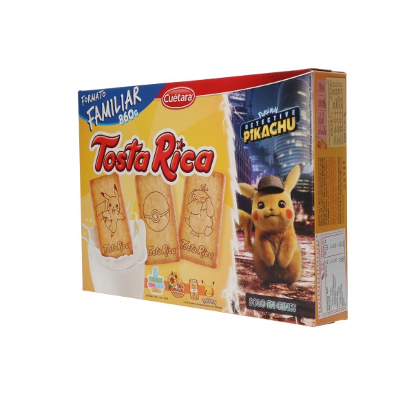 Galletas Tosta Rica, 860 g. Cuétara