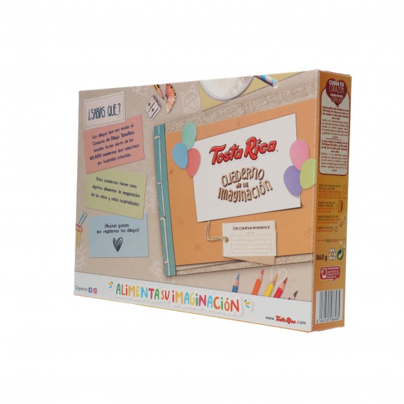 Galletas Tosta Rica, 860 g. Cuétara