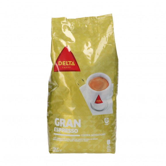 Café en grains Gran Taza, 1 kg. Delta Cafés
