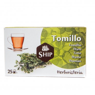 Infusión de tomillo, 25 unidades. Ship