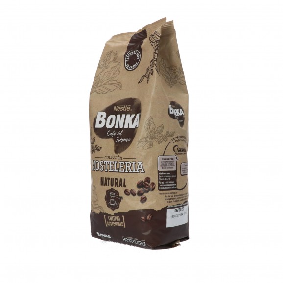 Café naturel en grains, 1 kg. Bonka