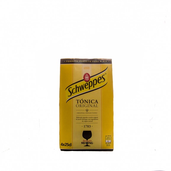SCHWEPPES TONICA 25CL X4