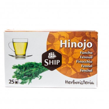 Infusión de hinojo, 25 unidades. Ship