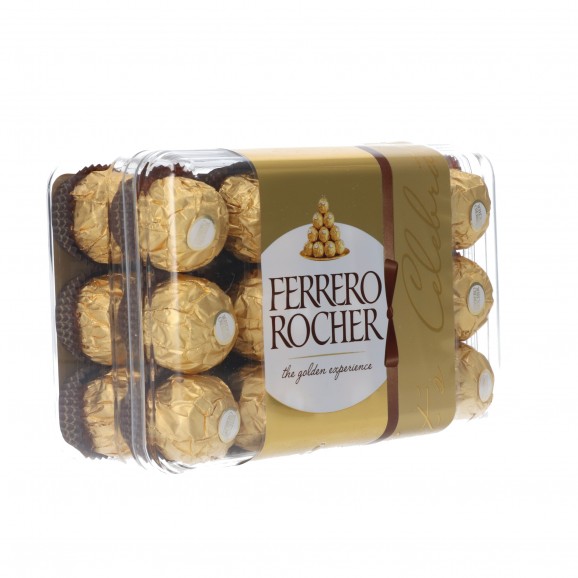 Bombones Rocher, 30 unidades. Ferrero
