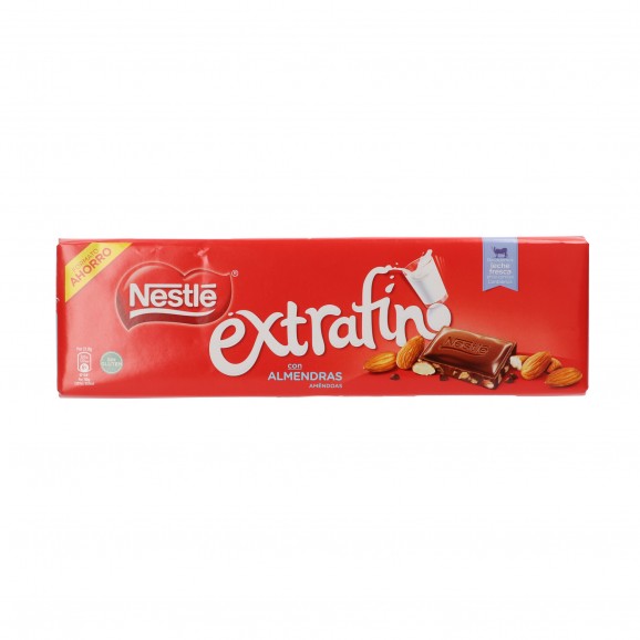 Chocolate con almendras, 300 g. Nestlé