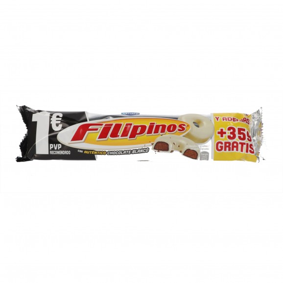 FILIPINOS CHOCOLATE BLANCO 93+35G