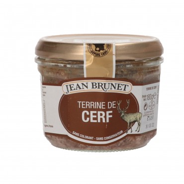 Pâté de cerf, 180 g. Jean Brunet