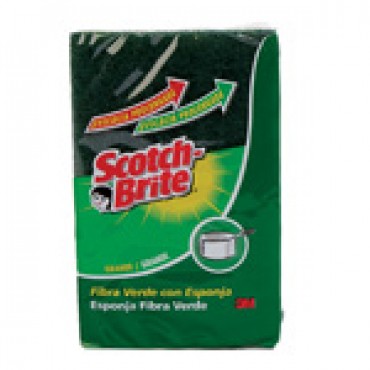 SCOTCH BRITE VERD-ESPONJA 2U