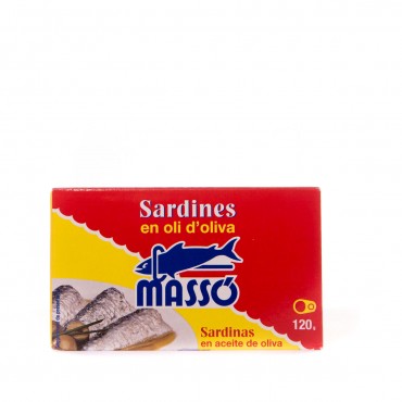 MASSO SARDINES OLI OLIVA 85 G