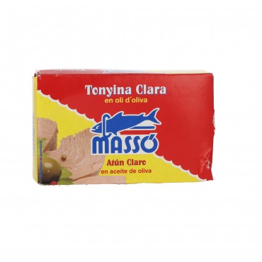 Thon à l'huile d'olive, 110 g. Masso