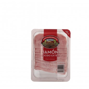 TARRADELLAS JAMON COCIDO F.LONCHAS 125G
