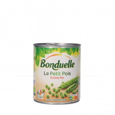 Pèsols extrafins, 800 g. Bonduelle