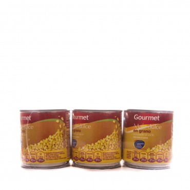GOURMET MAIS DOUX 140G X3