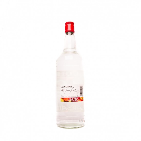 Alcohol de fruta 40 %, 1 l. Larsand