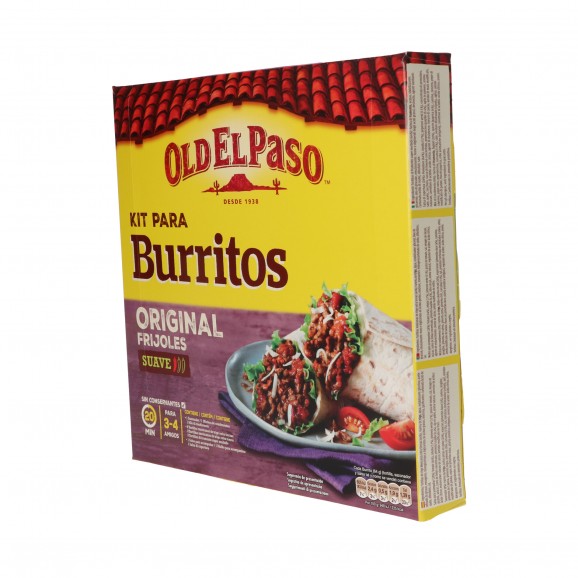 Paquete de burritos Dinner Kit, 500 g. Old El Paso