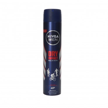 Déodorant en spray pour homme Dry impact, 200 ml. Nivea Men