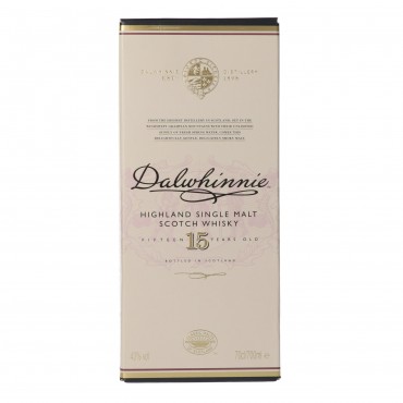Whisky de malta de 15 anys, 70 cl. Dalwhinnie