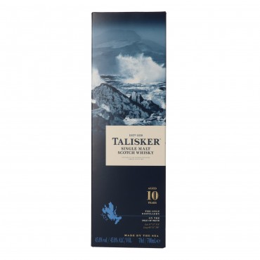 Whisky de malta de 10 anys, 70 cl. Talisker