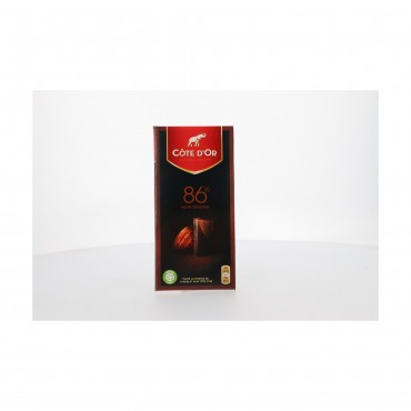 Xocolata negra 86 % cacau, 100 g. Côte D'Or