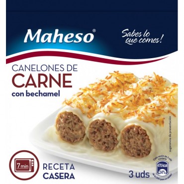 MAHESO CANELONES BECHAMEL GRAT. 300G