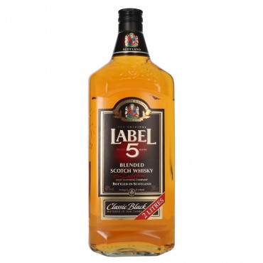 Whisky escocès, 2 l. Label 5