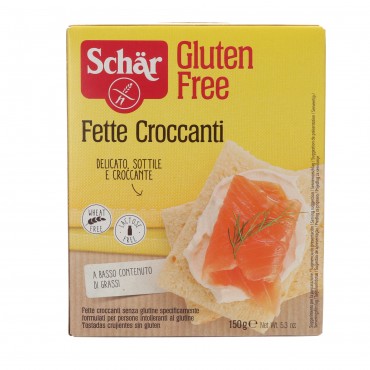 Pa cruixent sense gluten, 150 g. Schär