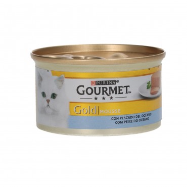 GOURMET GOLD MOUSSE PESCADO OCEANO 85G