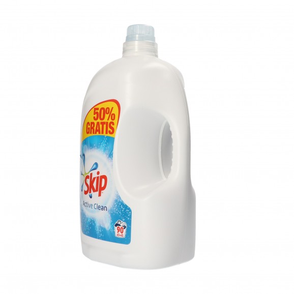 Detergente líquido Active Clean, 90 unidades. Skip
