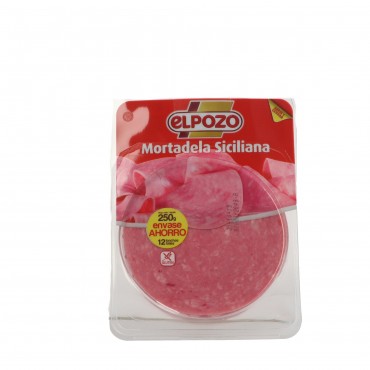 Mortadelle sicilienne, 250 g. Elpozo