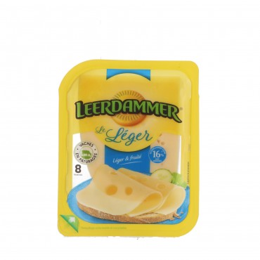 Formatge llescat light, 200 g. Leerdammer