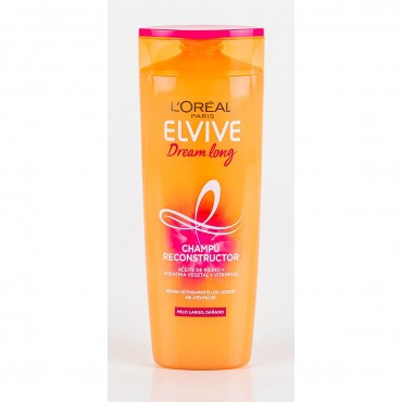 Shampooing Dream Long pour cheveux longs et abîmés, 370 ml. Elvive