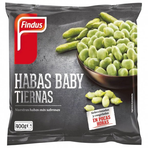 Fèves baby, 400 g. Findus