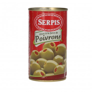 SERPIS OLIVES PIMENT 130GNE
