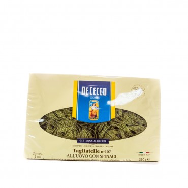 DE CECCO TAGLIATELLE ESPINACA 500GR