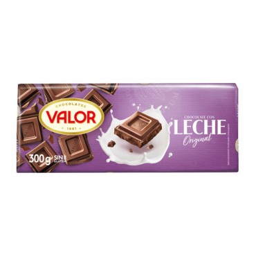 Xocolata amb llet, 300 g. Valor