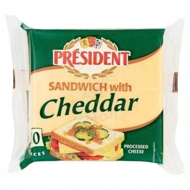 PRESIDENT LONCHAS CHEDDAR 200GR