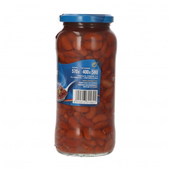 Alubias rojas, 400 g. Cidacos