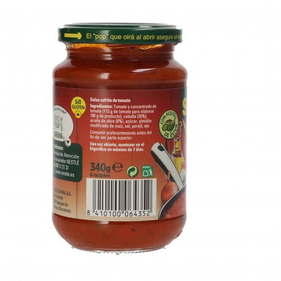 Salsa sofregida casolana, 340 g. Solis