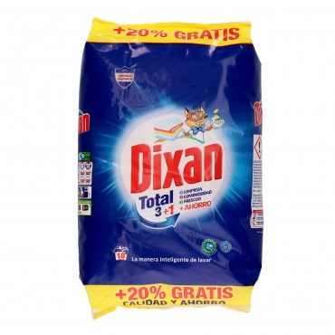 DIXAN DETERG. POLS BOSSA 12C. 594G