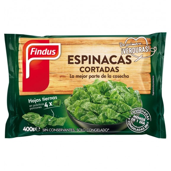 FINDUS EPINARDS COUPEES 400G