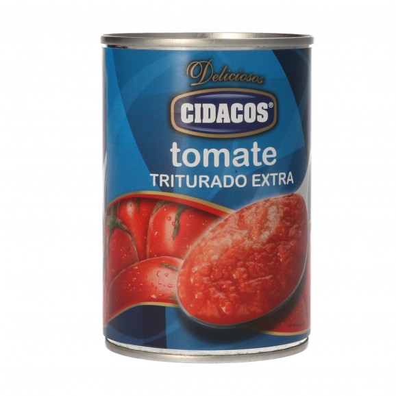 Tomate triturado, 400 g. Cidacos
