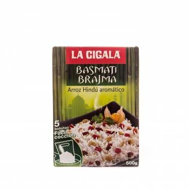LA CIGALA ARROZ BASMATI 5xFACIL 500G