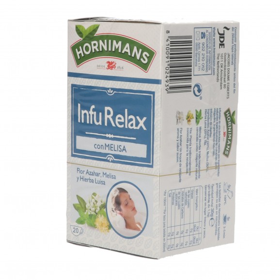 Infusión relax, 20 unidades. Hornimans