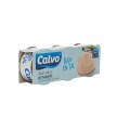 Tonyina natural baixa en sal, 3 unitats de 56 g. Calvo