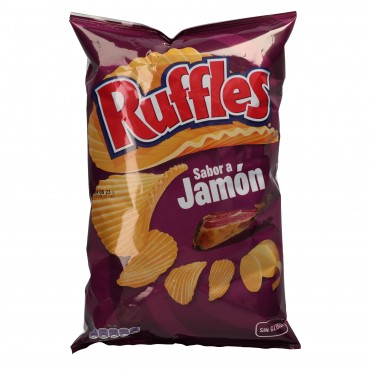 Chips goût jambon, 150 g. Ruffles