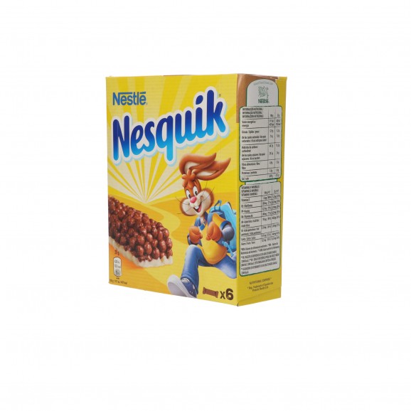Barritas de chocolate Nesquick, 6 unidades. Nestlé